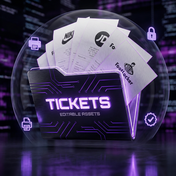 Tickets Editables | Lista de Proovedores VIP